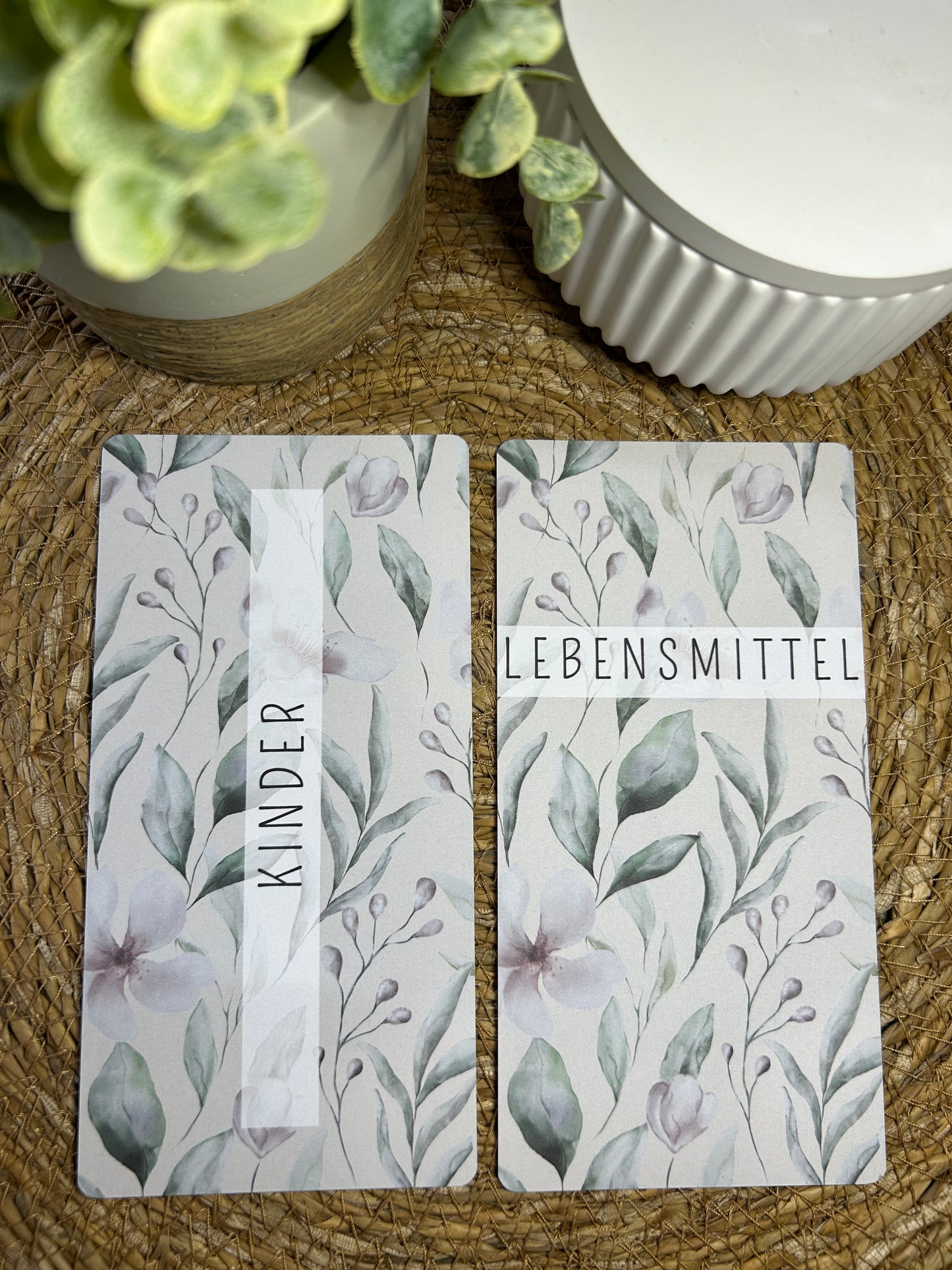 Dashboard A6 für Budget Binder – Design 55