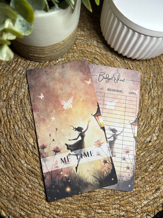 Set A6 für Budget Binder – Design 61 - (10 Dashboards + 10 Budget Sheets)