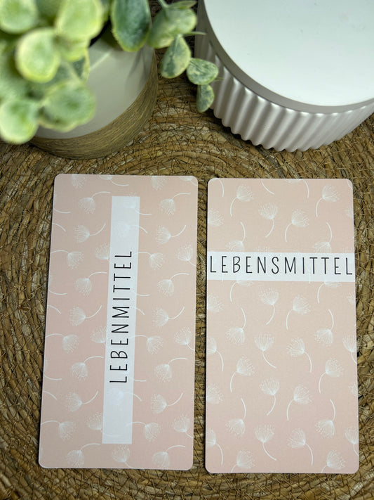 Dashboard A6 für Budget Binder – Design 09