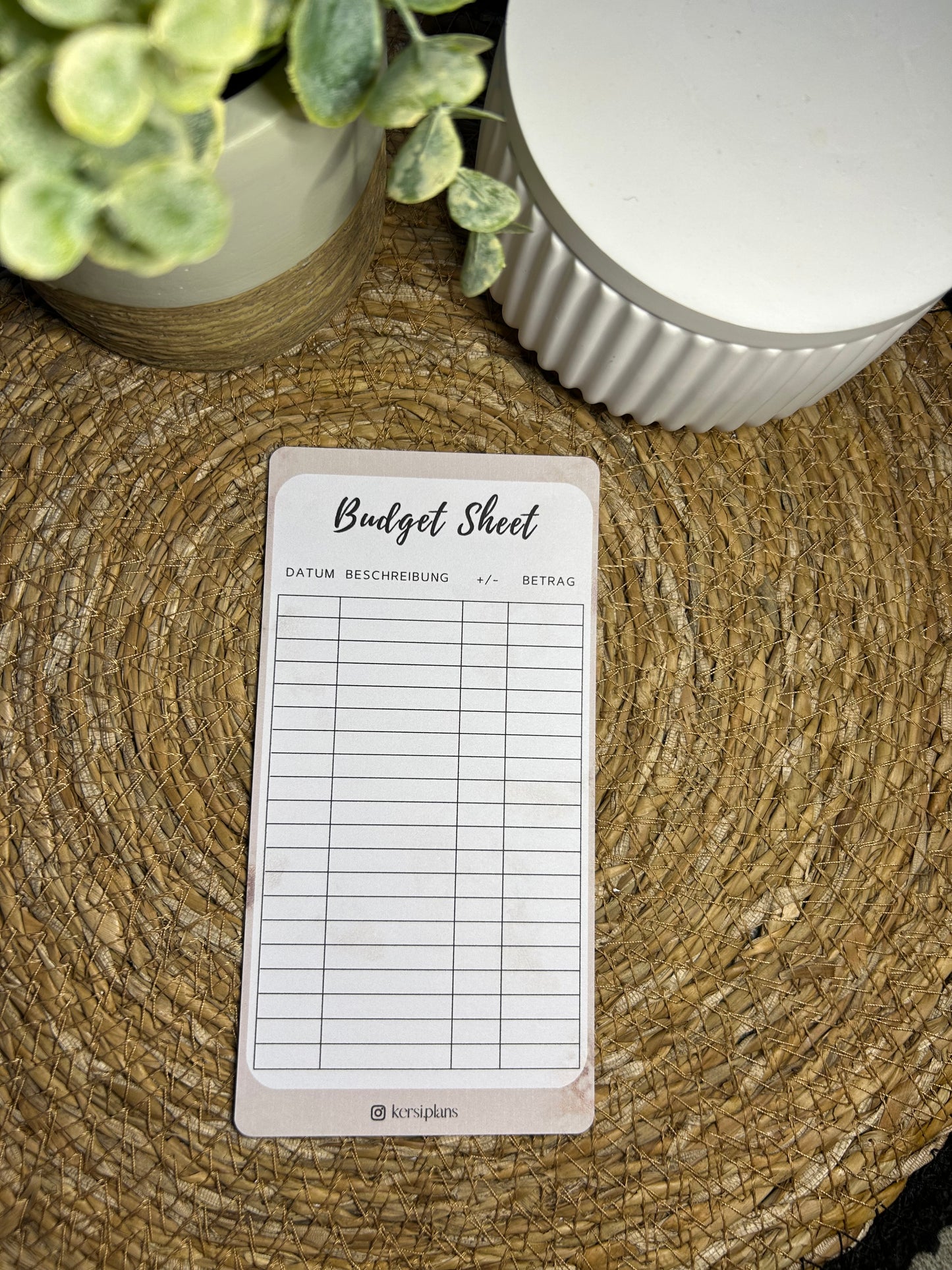 Set A6 für Budget Binder – Design 12 - (10 Dashboards + 10 Budget Sheets + 10 Sinking Fund Tracker)