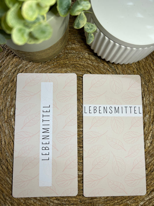 Dashboard A6 für Budget Binder – Design 47