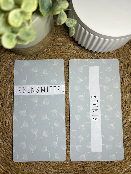 Dashboard A6 für Budget Binder – Design 05