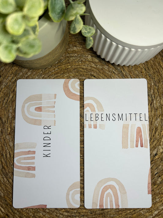 Dashboard A6 für Budget Binder – Design 18