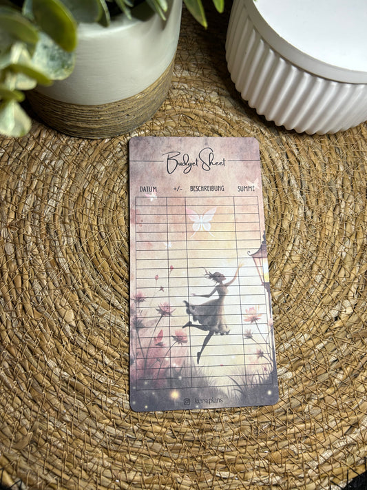Budget Sheet A6 für Budget Binder – Design 61