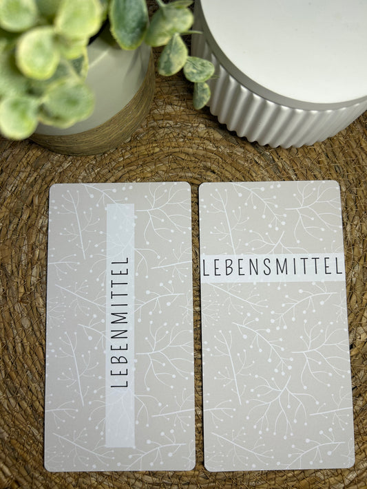 Dashboard A6 für Budget Binder – Design 07