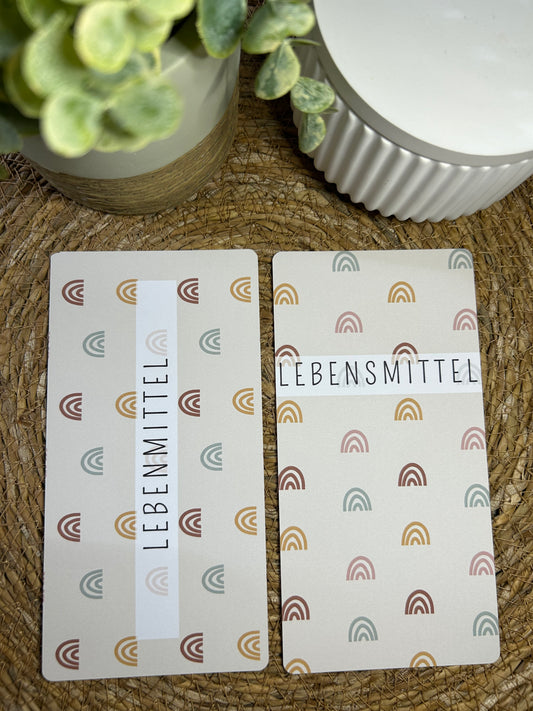 Dashboard A6 für Budget Binder – Design 50