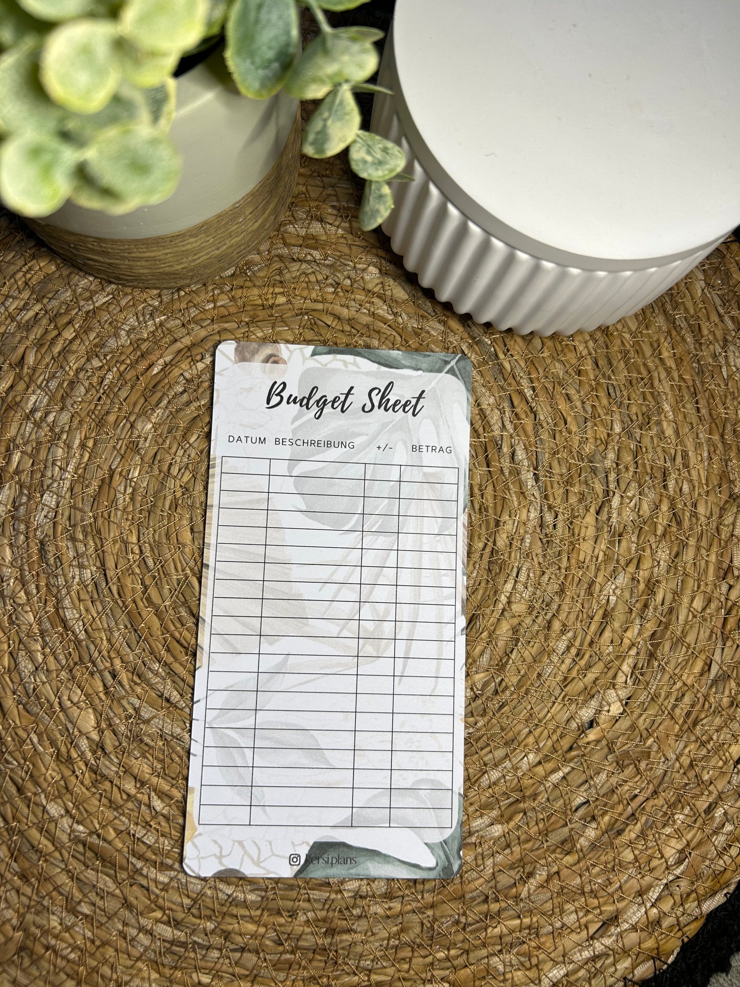 Set A6 für Budget Binder – Design 11 - (10 Dashboards + 10 Budget Sheets + 10 Sinking Fund Tracker)