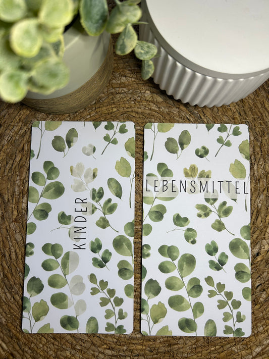 Dashboard A6 für Budget Binder – Design 30
