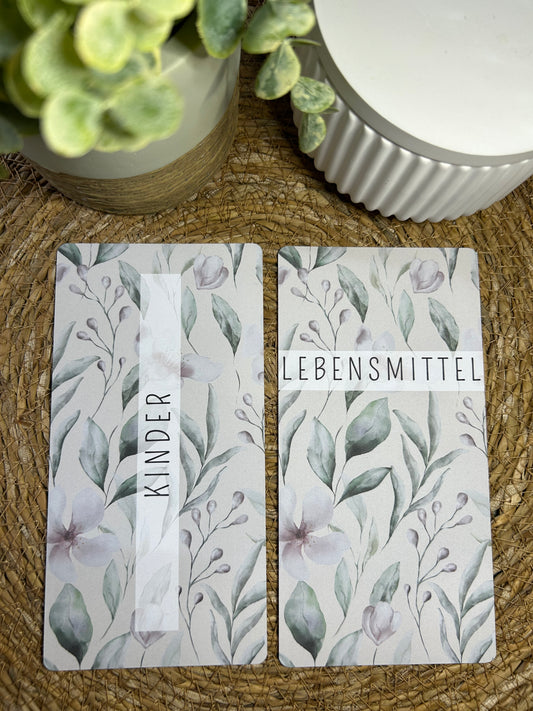 Dashboard A6 für Budget Binder – Design 55