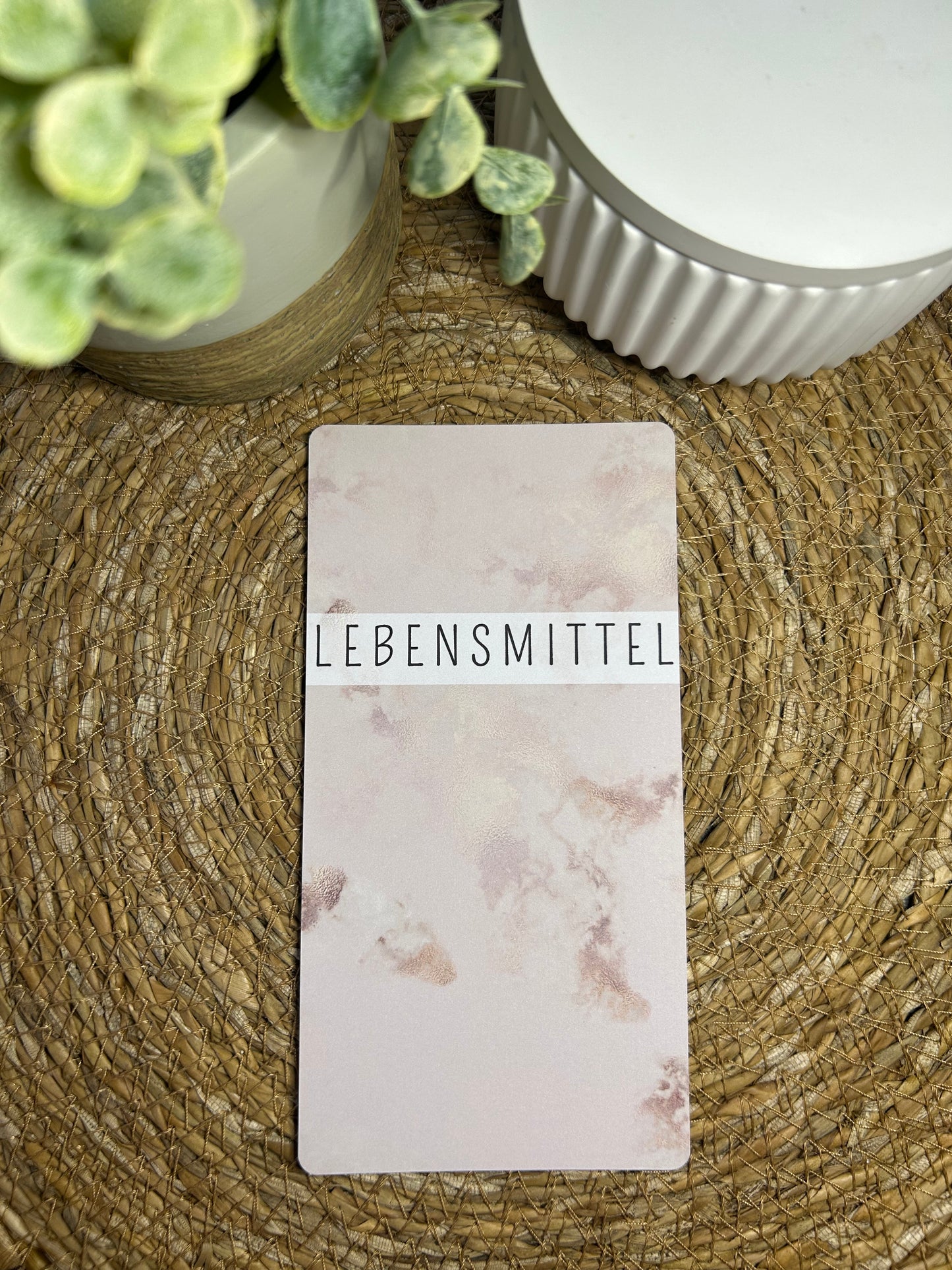 Dashboard A6 für Budget Binder – Design 12