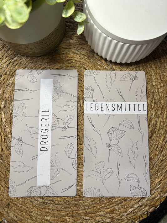 Dashboard A6 für Budget Binder – Design 02