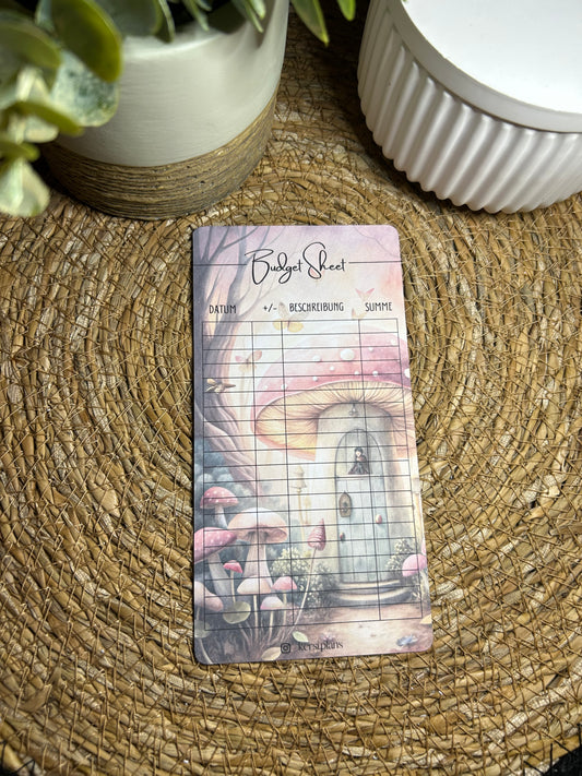 Budget Sheet A6 für Budget Binder – Design 59