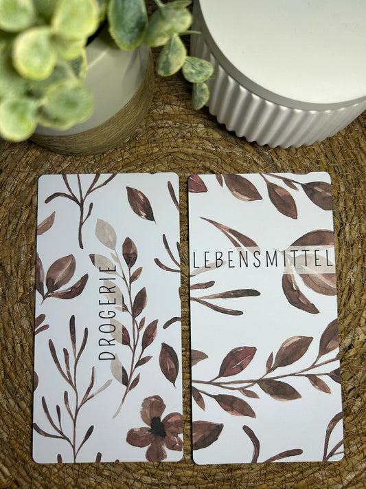 Dashboard A6 für Budget Binder – Design 17