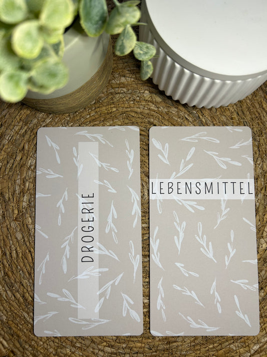 Dashboard A6 für Budget Binder – Design 06