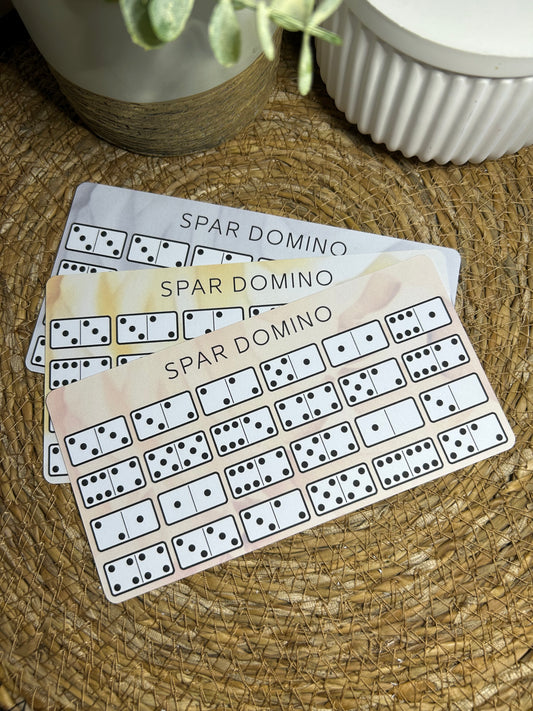 Spar Domino für deinen A6 Binder