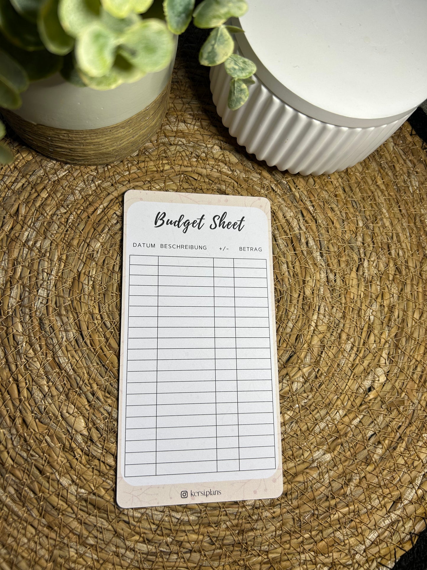 Set A6 für Budget Binder – Design 10 - (10 Dashboards + 10 Budget Sheets + 10 Sinking Fund Tracker)