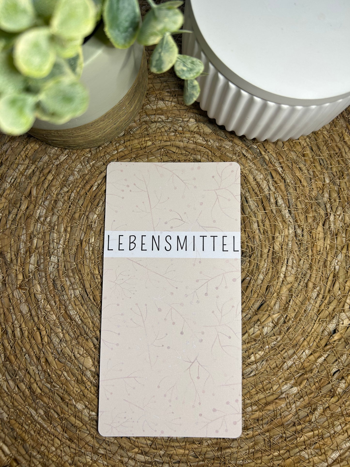 Dashboard A6 für Budget Binder – Design 10