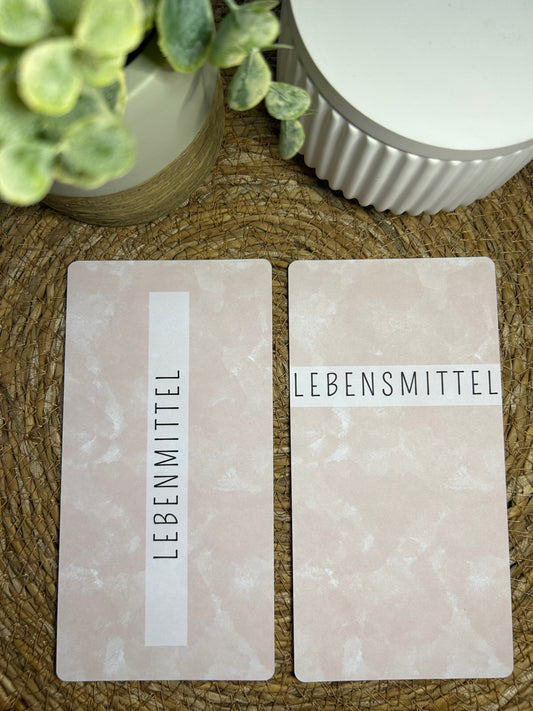 Dashboard A6 für Budget Binder – Design 14